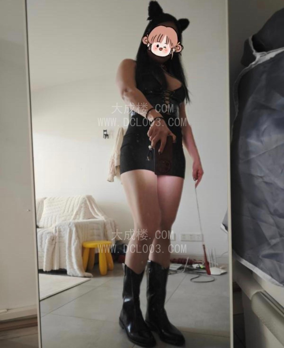 福田欧美身材的性感小母狗